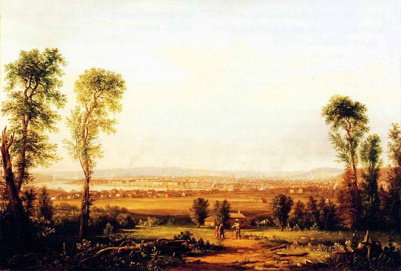 Robert S.Duncanson View of Cincinnati